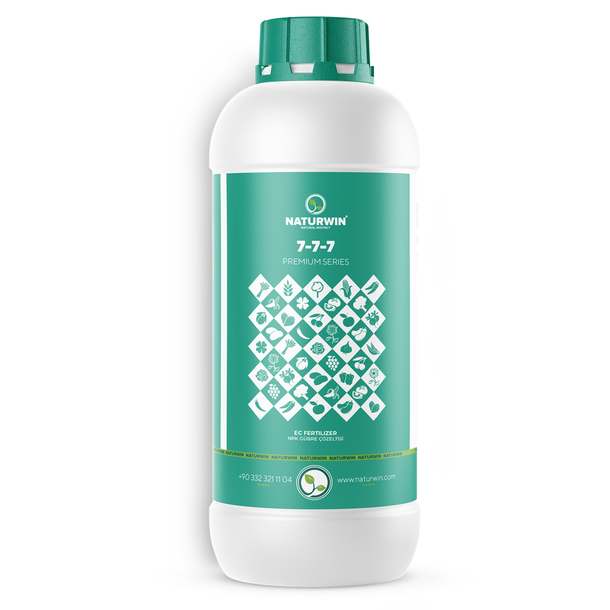 Naturwin 7-7-7 Azot Fosfor Potasyum Dengeli Sıvı Gübre 1 Lt
