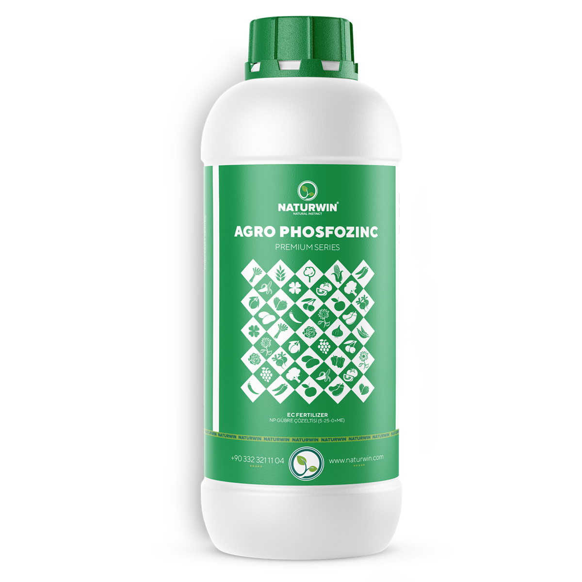 Naturwin Agro Phosfozinc Sıvı Fosfor Çinko Gübre 1 Lt