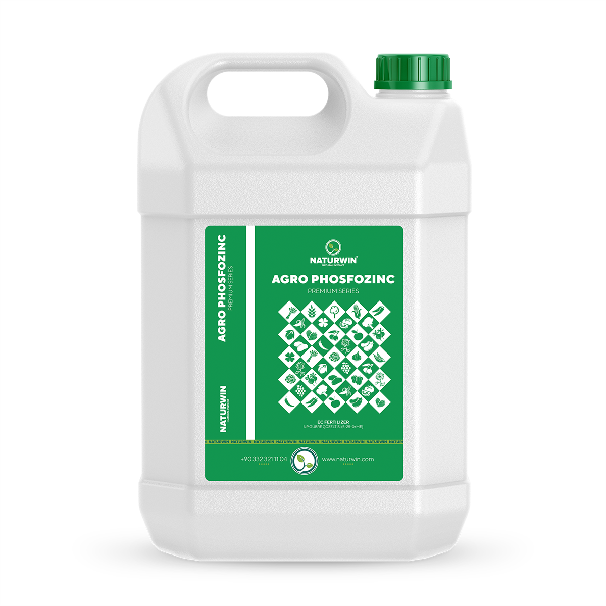 Naturwin Agro Phosfozinc Sıvı Fosfor Çinko Gübre 5 Lt