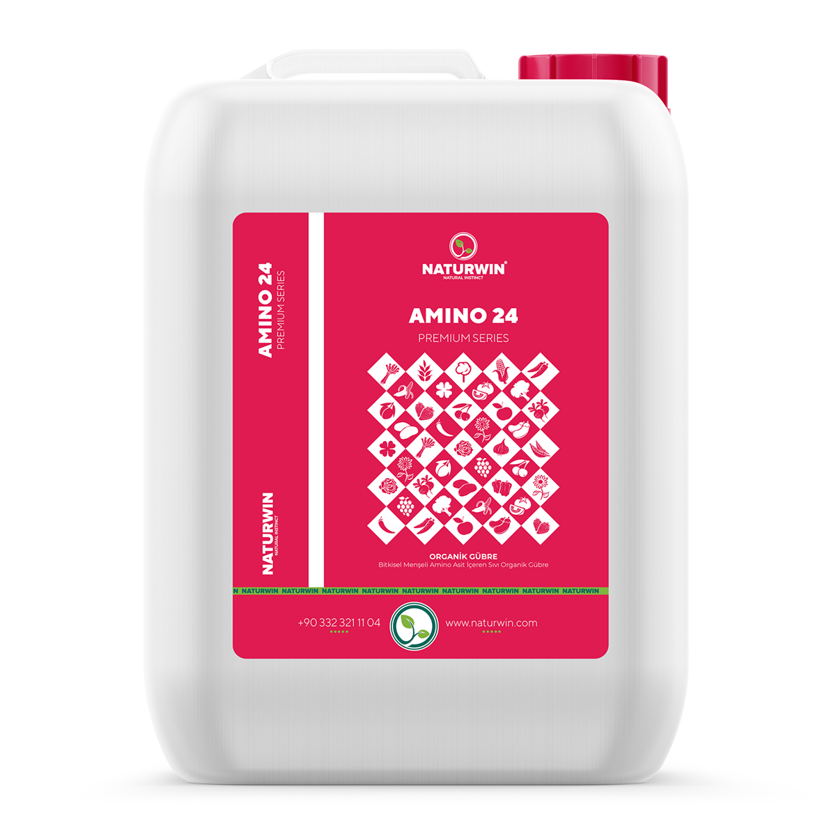 Naturwin Amino 24 (Sıvı Aminoasit) Organik Gübre 10 Lt