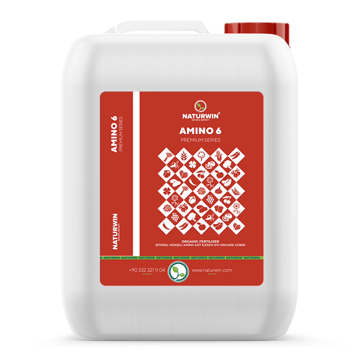 Naturwin Amino 6 (Sıvı Aminoasit) Organik Gübre 20 Litre