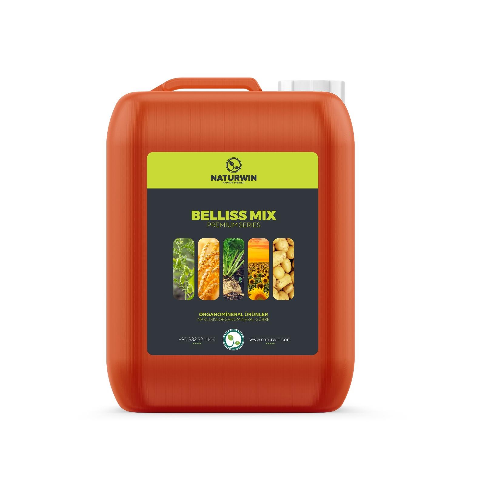 Naturwin Belliss Mix NPKlı Sıvı Organomineral Gübre 20 Litre