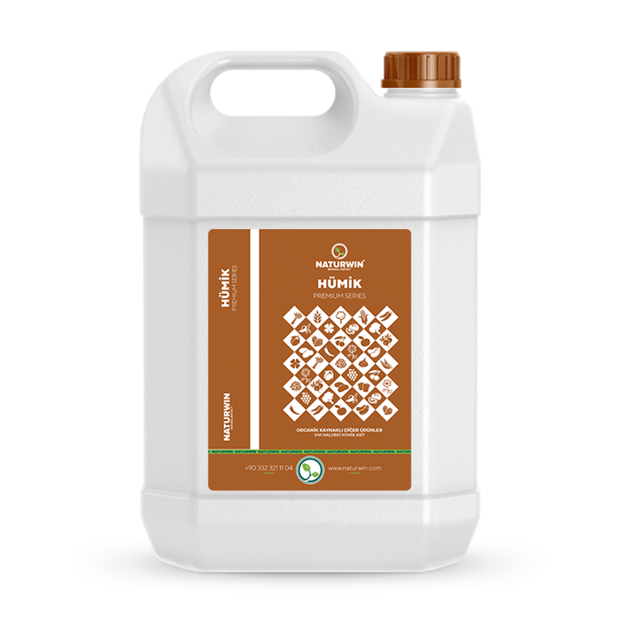 Naturwin Hümik Fülvik Asit Sıvı Gübre 5 Lt