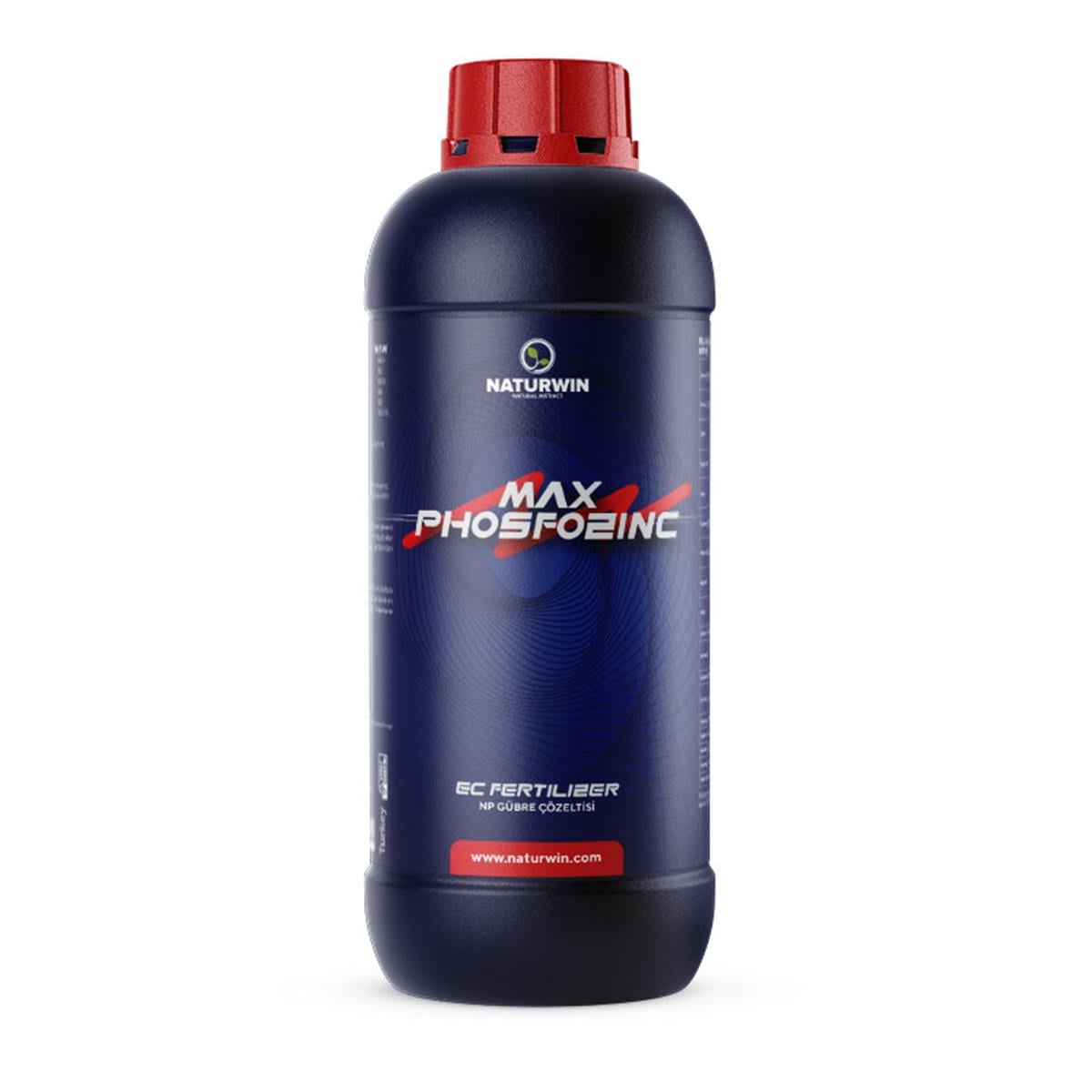 Naturwin Max Phosfozinc %40 Fosfor %5 Azot %5 Çinko %0,5 Bor Sıvı Gübre 1 LT