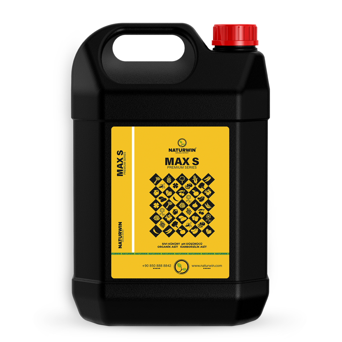 Naturwin Max S (Ph Düzenleyici-Tuzluluk Giderici) Sıvı Asit Kompleksi 5 Litre