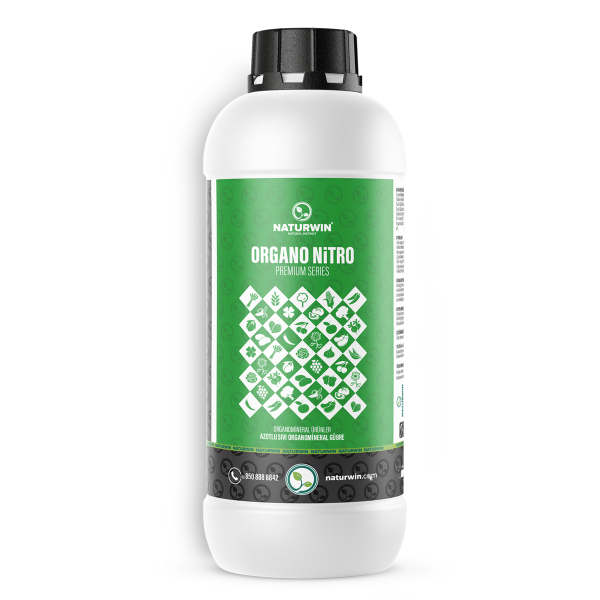Organo Nitro 1 Litre Azotlu Sıvı Organomineral Gübre