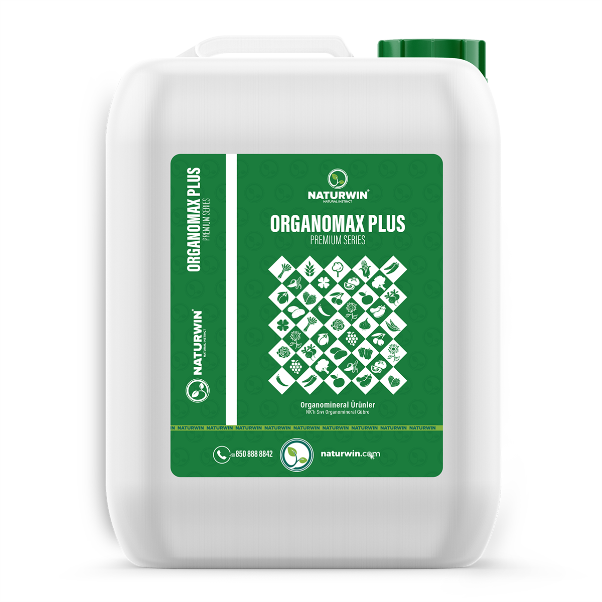 Organomax Plus 20 Litre Azot Potasyum Sıvı Organomineral Gübre
