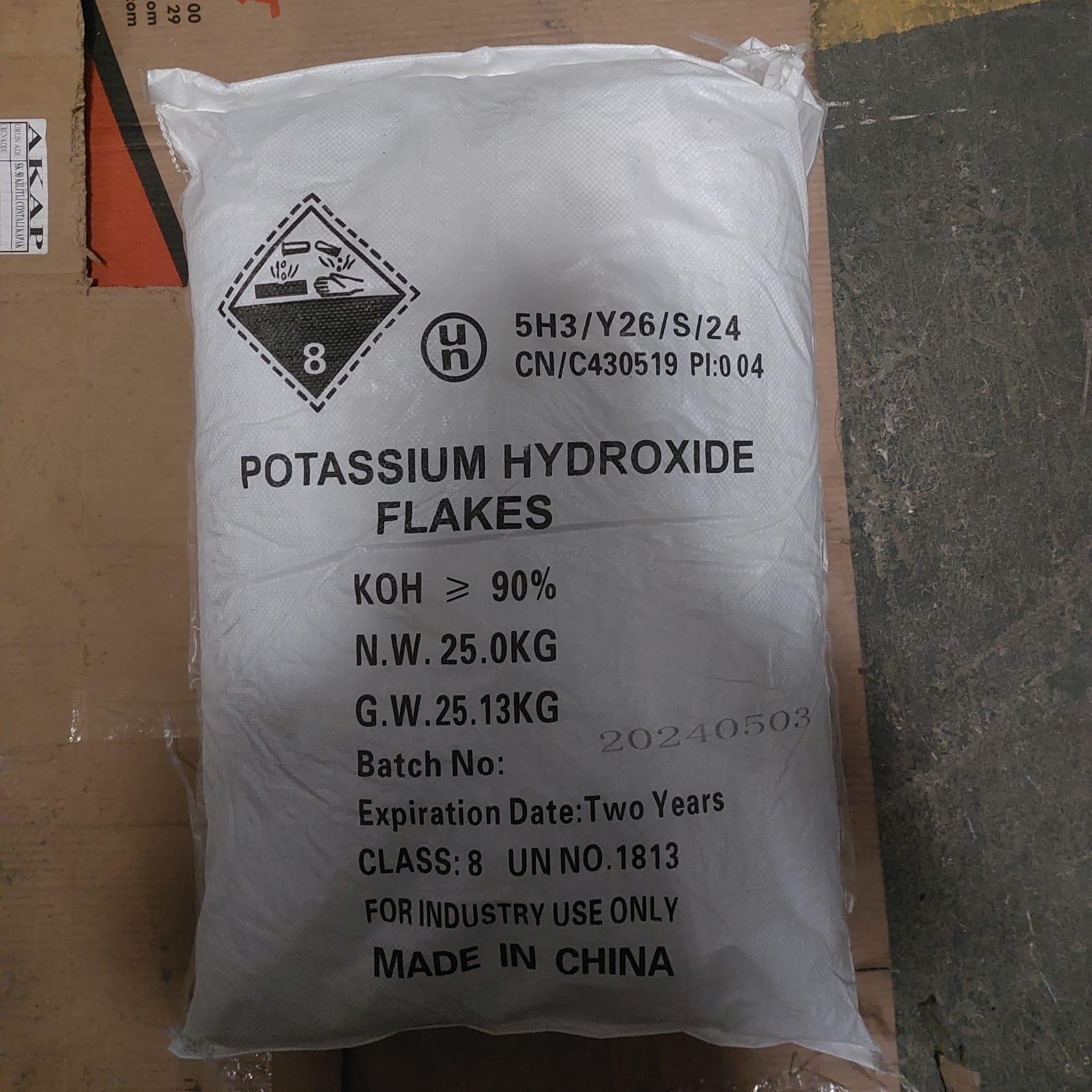 Potasyum Hidroksit - Potas Kostik (25KG)