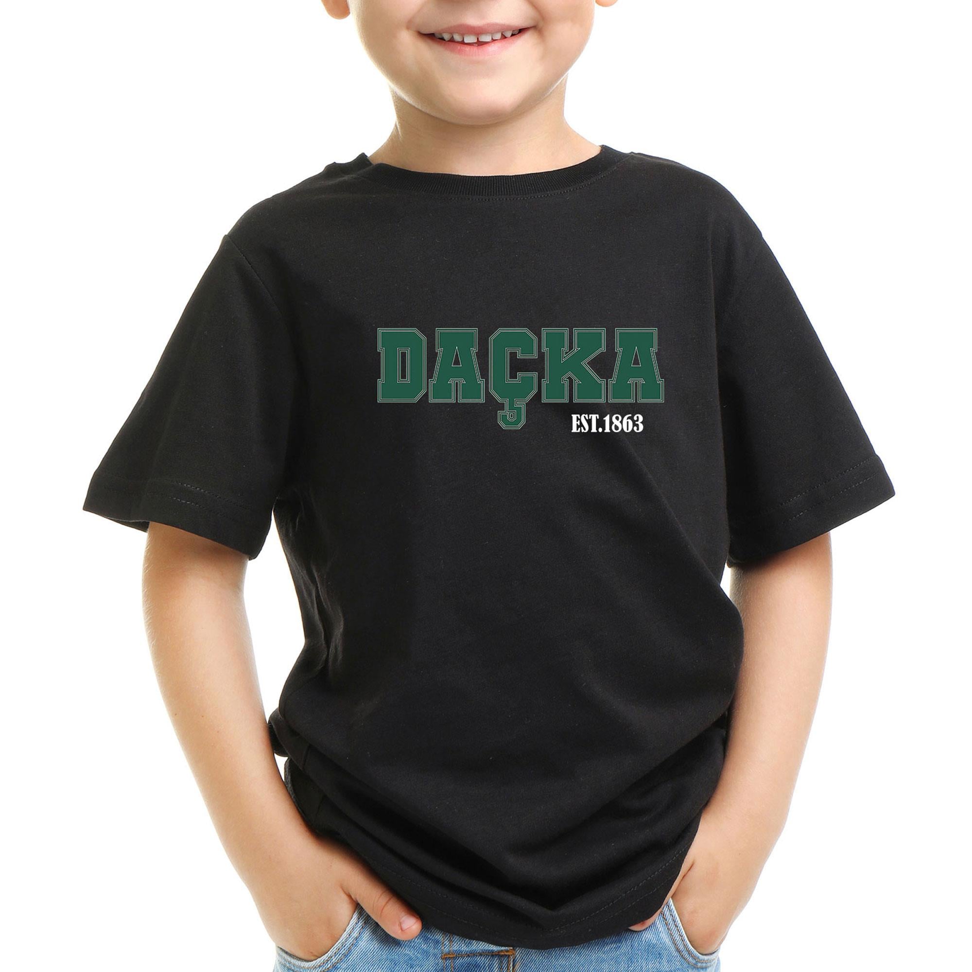 Çocuk Tişört Siyah Daçka 1863