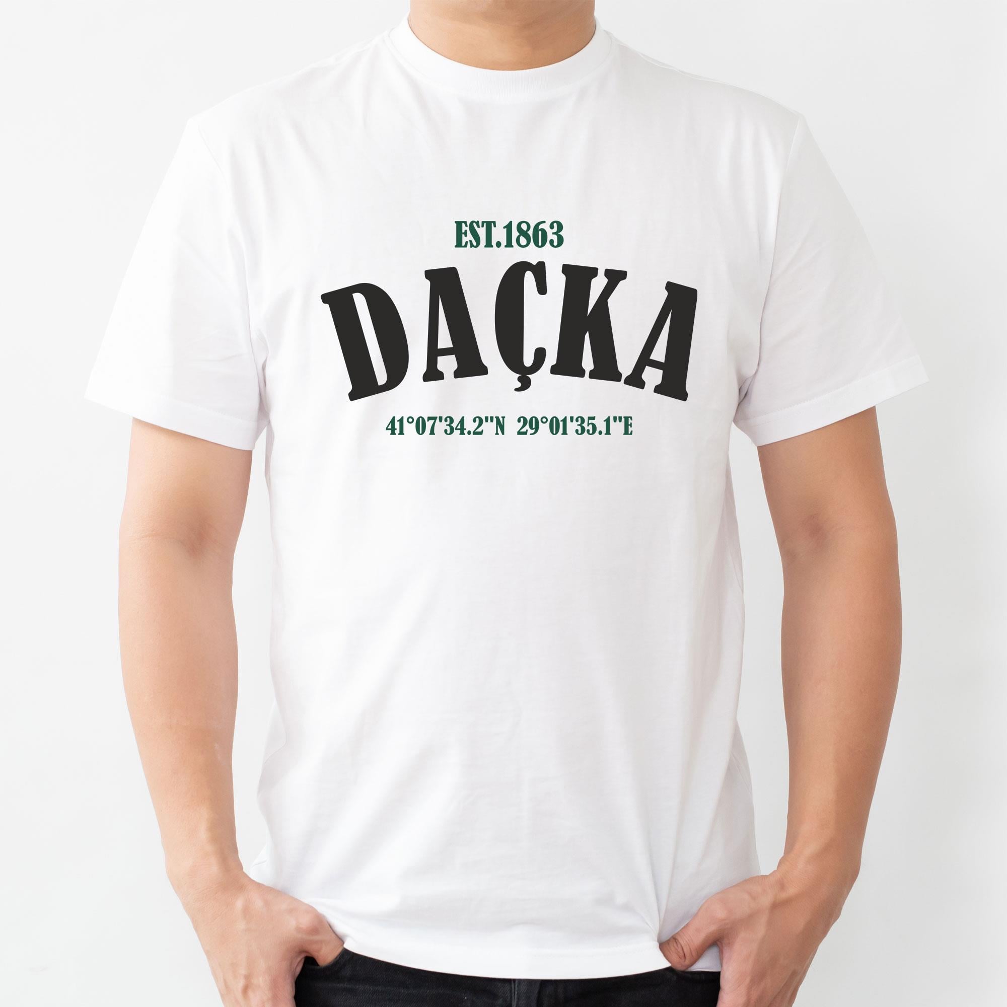 Darüşşafaka Bisiklet Yaka Beyaz Tişört Darüşşafaka Lisesi Konum