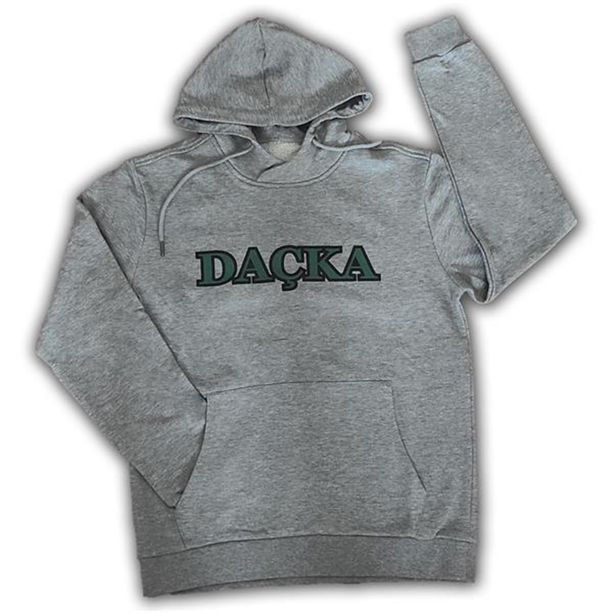 Darüşşafaka Lisesi Baskılı Şardonsuz Hoodie - Kapşonlu Sweatshirt