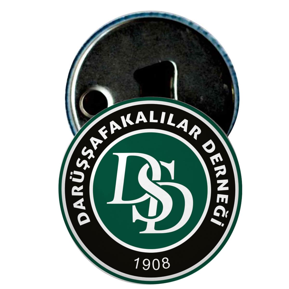 Darüşşafakalılar Derneği Logo Baskılı Beyaz Buzdolabı Magnet Kapak Açacak