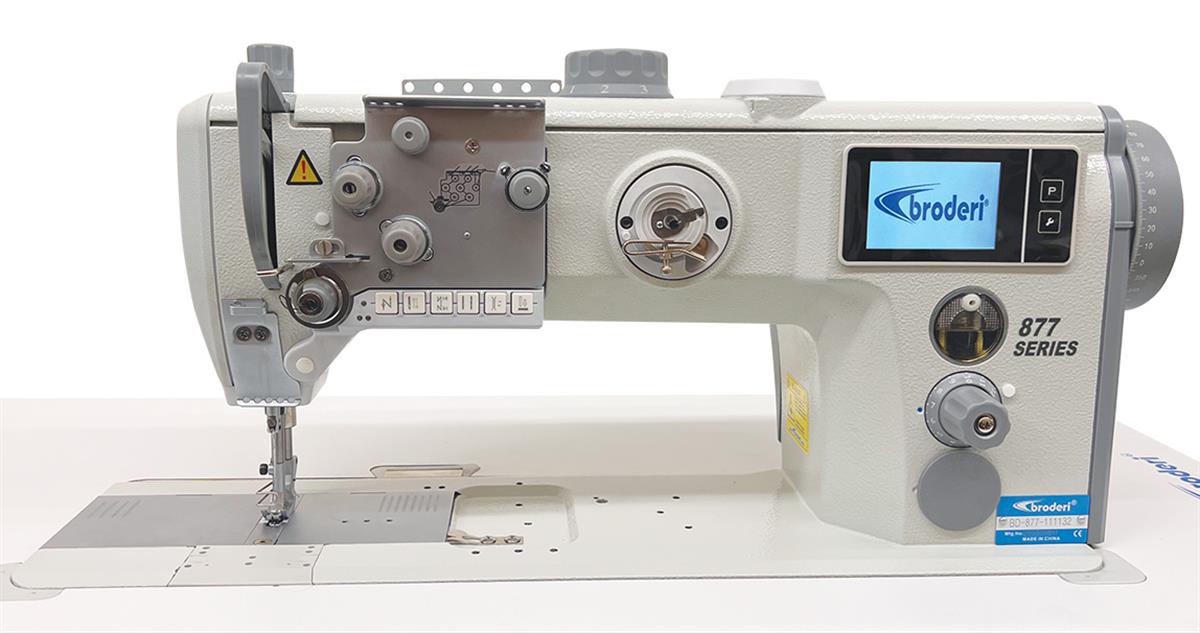 BD-877-111132 12 mm Tek İğne Büyük Mekik Çift Papuç Deri Makinası