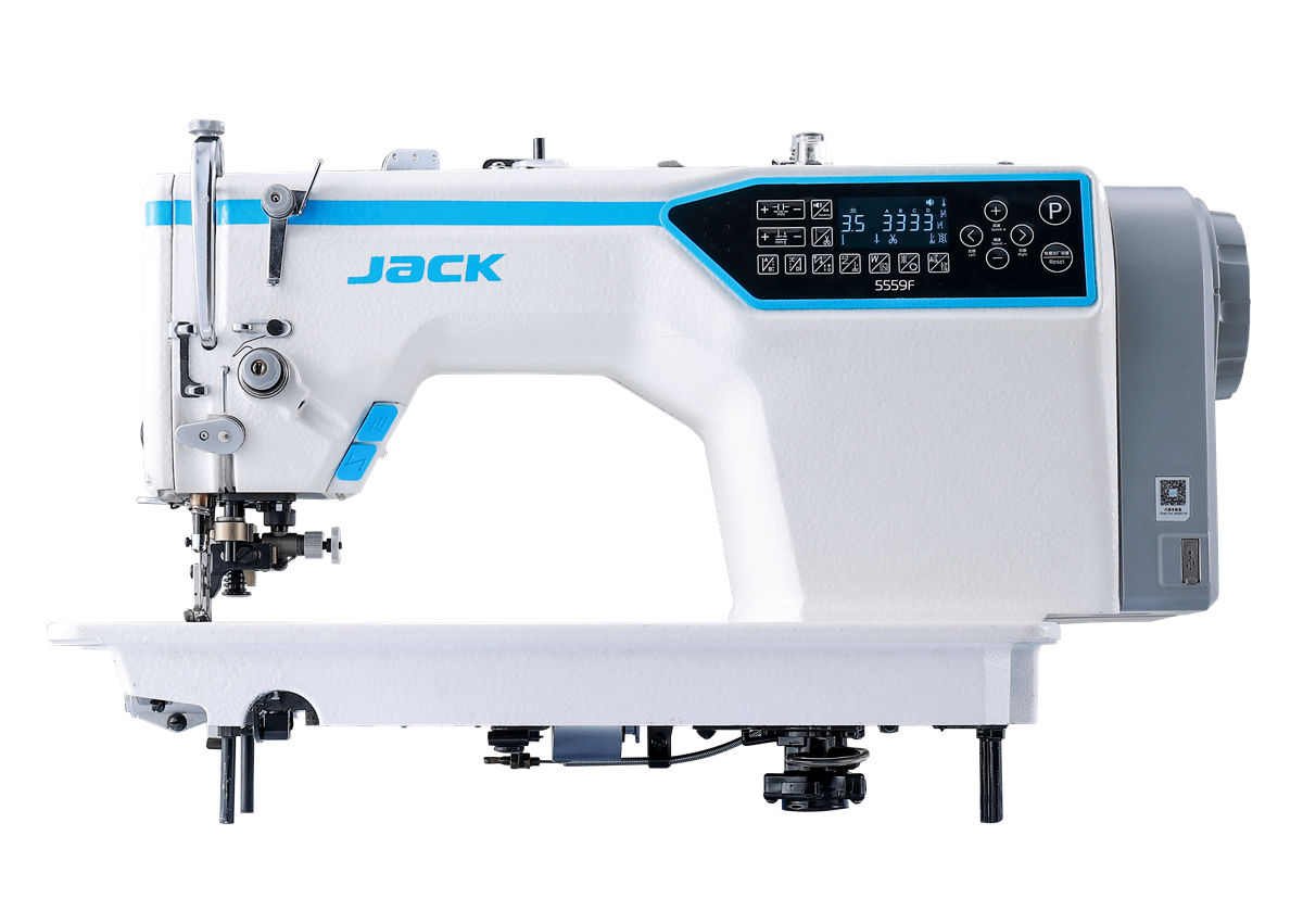 JACK JK-5559F-W Kenar Kesici Ve Biye Aparatlı Düz Dikiş