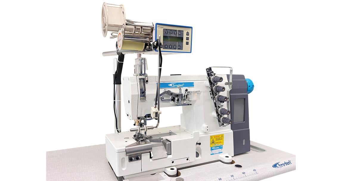 BRODERİ BD-562-05CB/SC Fonksiyonel Lastik Vericili Sağdan Bıçaklı Reçme
