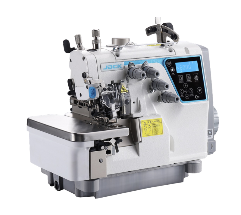 JACK C5T-5-A04/435 5 İplik Akıllı Overlok Makinesi Transportlu Kot