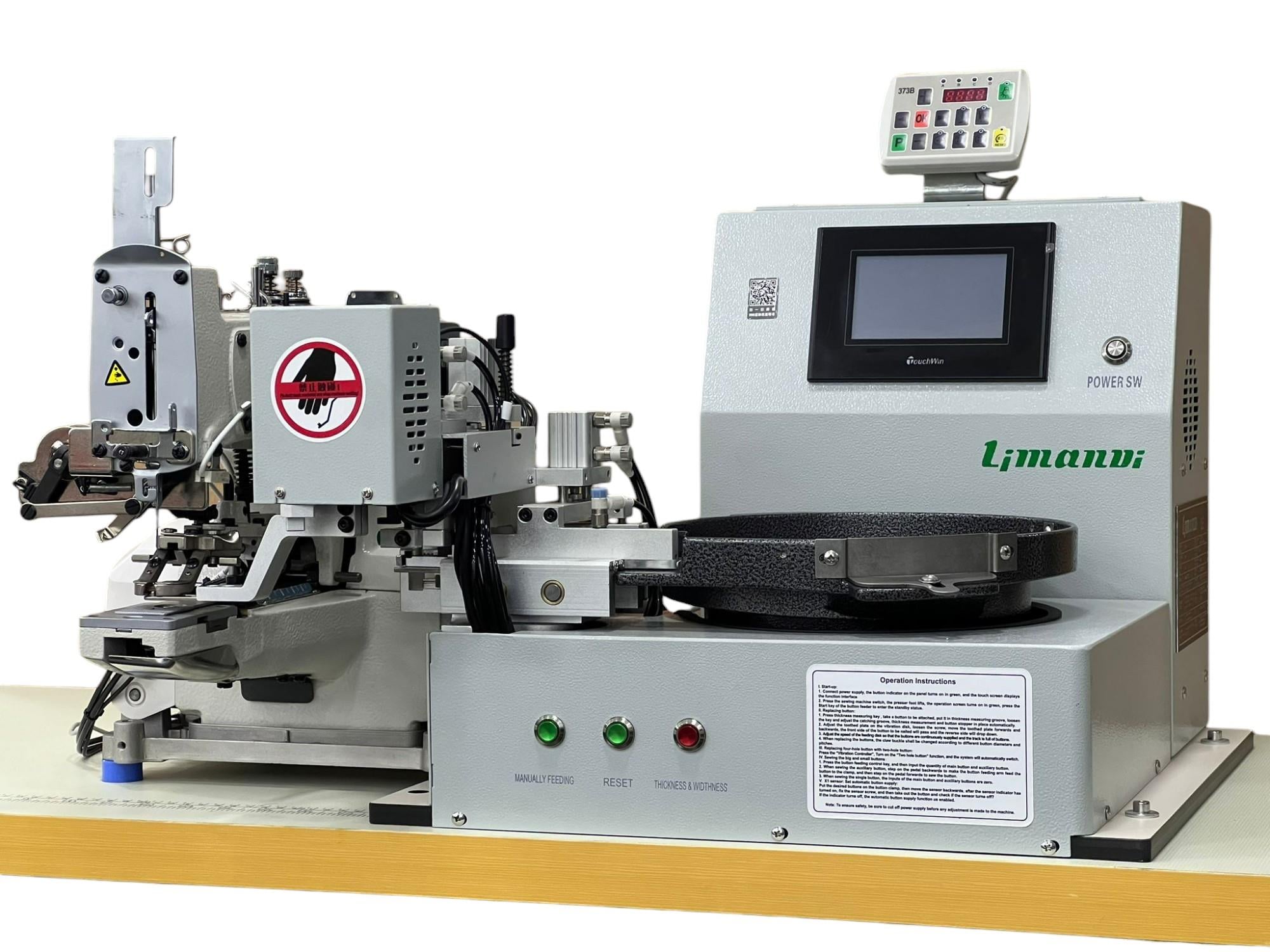 LİMANDİ Kovalı Otomatik Düğme Dikiş Makinası