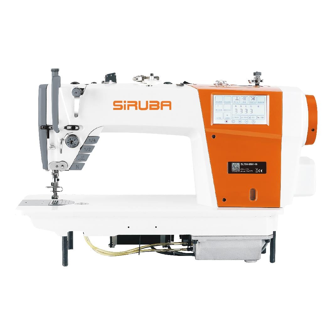 SİRUBA Yeni Nesil Üst Versiyon 2 Step Motor Akıllı Kontrol Sistemli Direct Drive LCD Dokunmatik Panel Yüksek Teknoloji Düz Dikiş Makinası