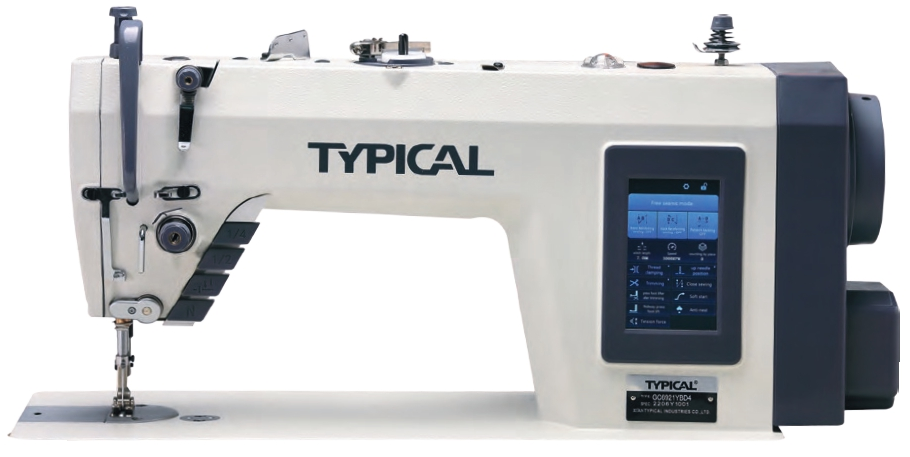 TYPICAL GC 6921 YBD4 Elektronik Büyük Mekik Düz Dikiş Makinesi
