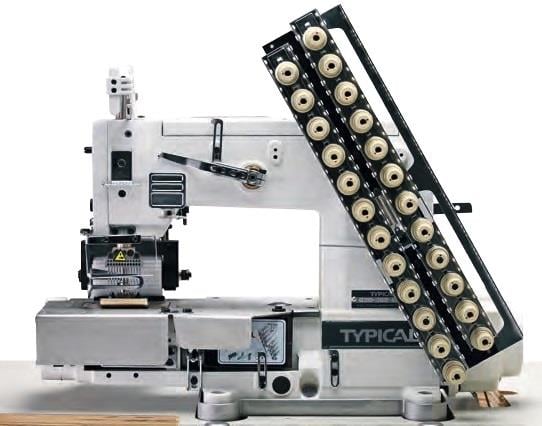 TYPICAL GK 328 12P Direct Drive Motorlu Mekanik 12 İğne Burunlu Merdaneli Lastik Makinesi