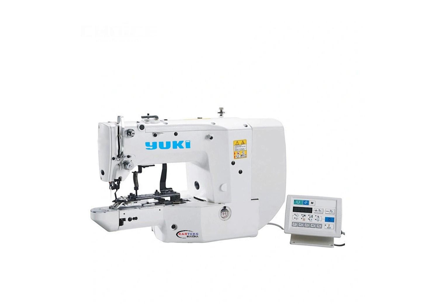 YUKİ JK-T1903 Düğme Dikiş Makinesi Kilit Dikiş