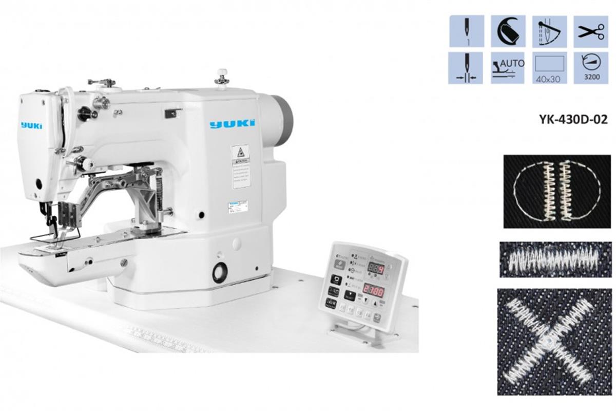 YUKİ YK-430D Otomatik Punteriz Makinesi