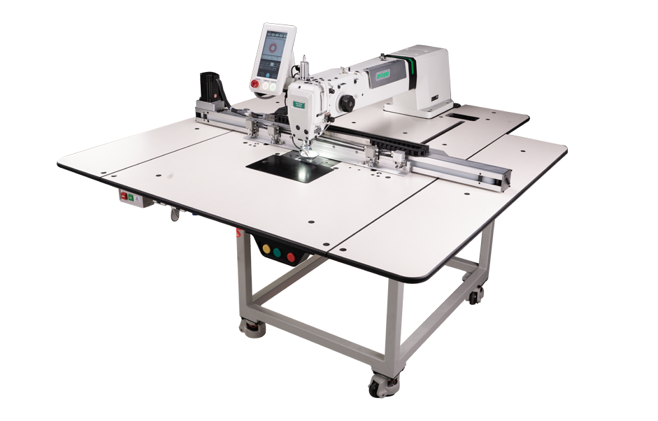 ZOJE Green Seri Orta Kalın Materyal Şablonlu Desen İşleme Makinesi (100cm*50cm) Lcd Ekran