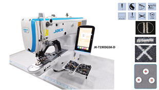 JACK Punteriz ve Düğme Makinesi +Şekil Dikiş (İşleme) 40X30