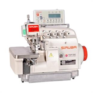 SİRUBA 747L Elektirikli Otomatik 4 İplik Overlok Makinası