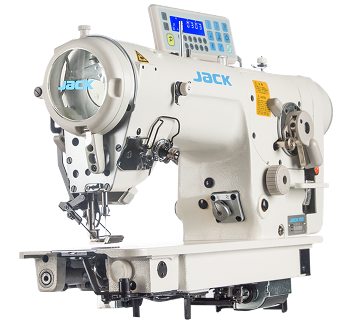 JACK 2284 Atlar Diker Otomatik İp Kesicili Zigzak Makinası