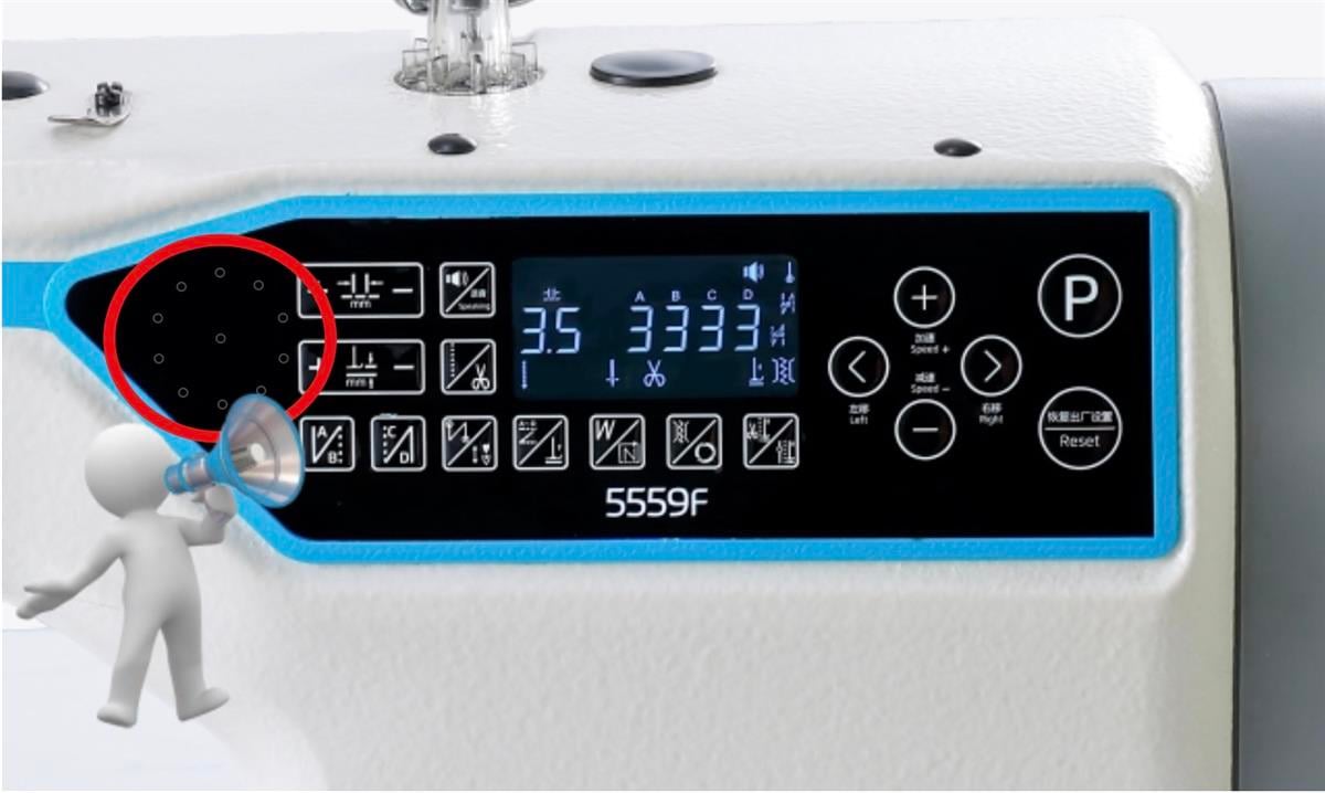 JACK JK-5559F-W Düz Kenar Bıçaklı Makine İplik Kesicili