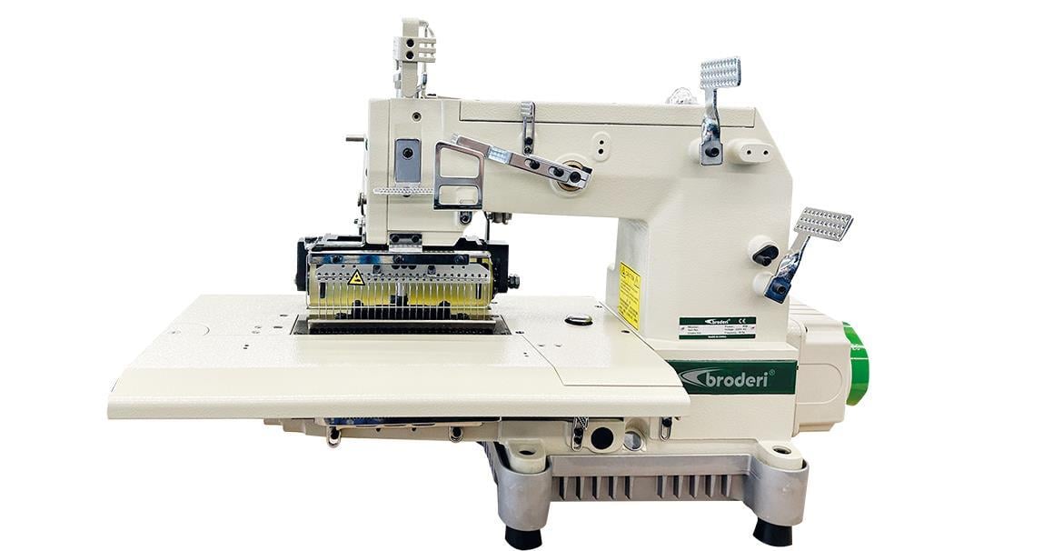 Broderi BD-008-25064P 25 İğne Gipe Lastik Makinası