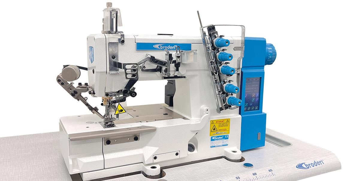 BRODERİ BD-562-01CB/UT Direct Drive İplik Kesicili Reçme