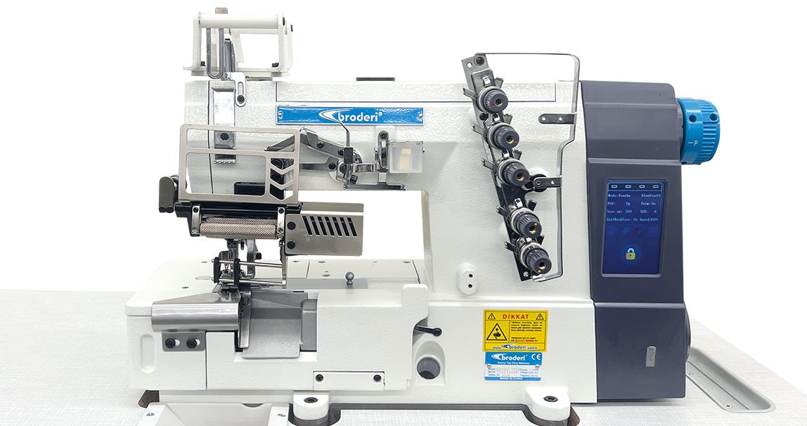 BRODERİ BD-562-05CB Elektronik Lastik Vericili Sağdan Bıçaklı reçme