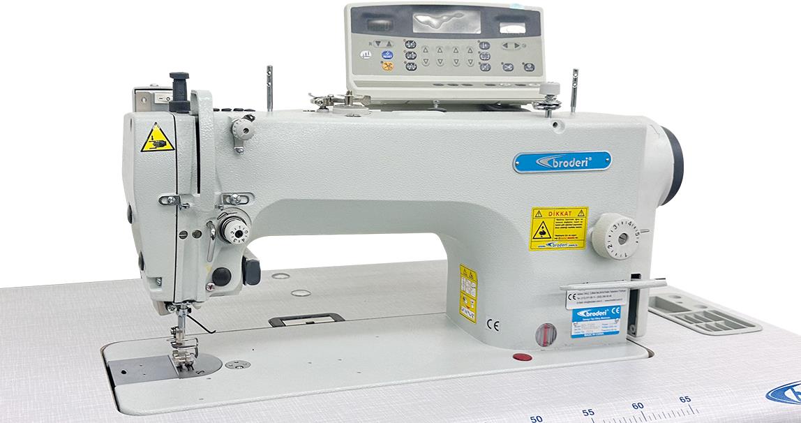 BRODERİ BD-7320 Büyük Mekik İğne Transportlu Kot Düz Dikiş Makinası