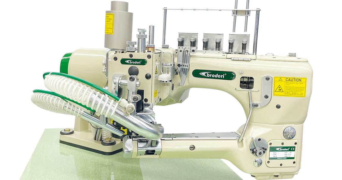 Broderi BD-740-01/02-ETK Otomatik Giyotinli Çorap Ve Penye Lok Makinası