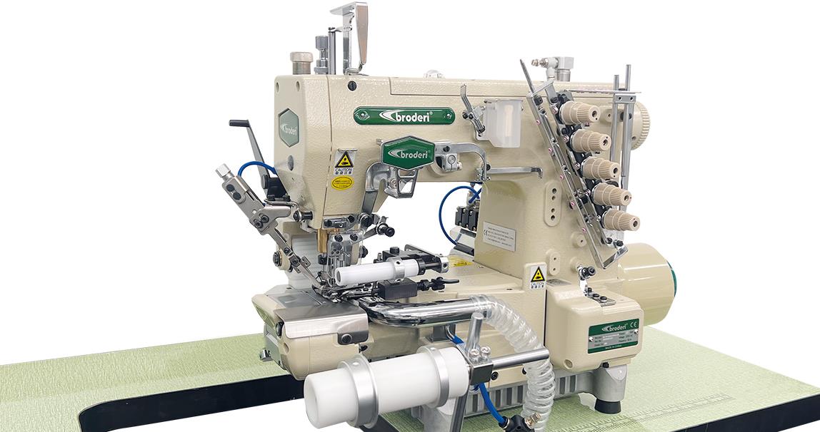 Broderi BD-787-R600-CB356/AST Full Otomatik Tüp Lastik Reçme Makinası