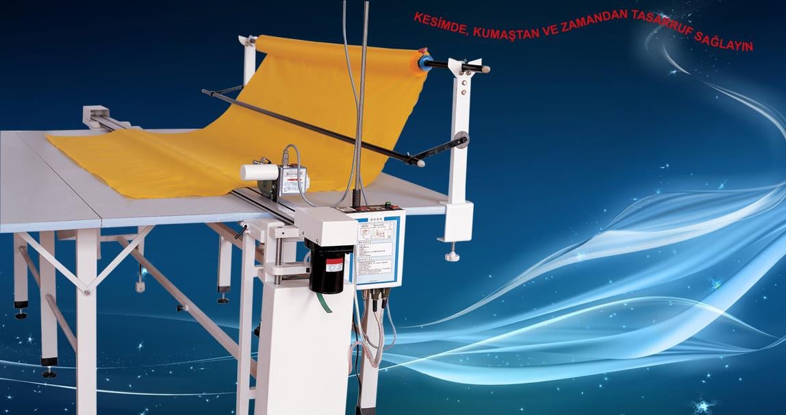 Broderi DYDB-2(260 cm) Otomatik Pastal Başı Kesme Makinası