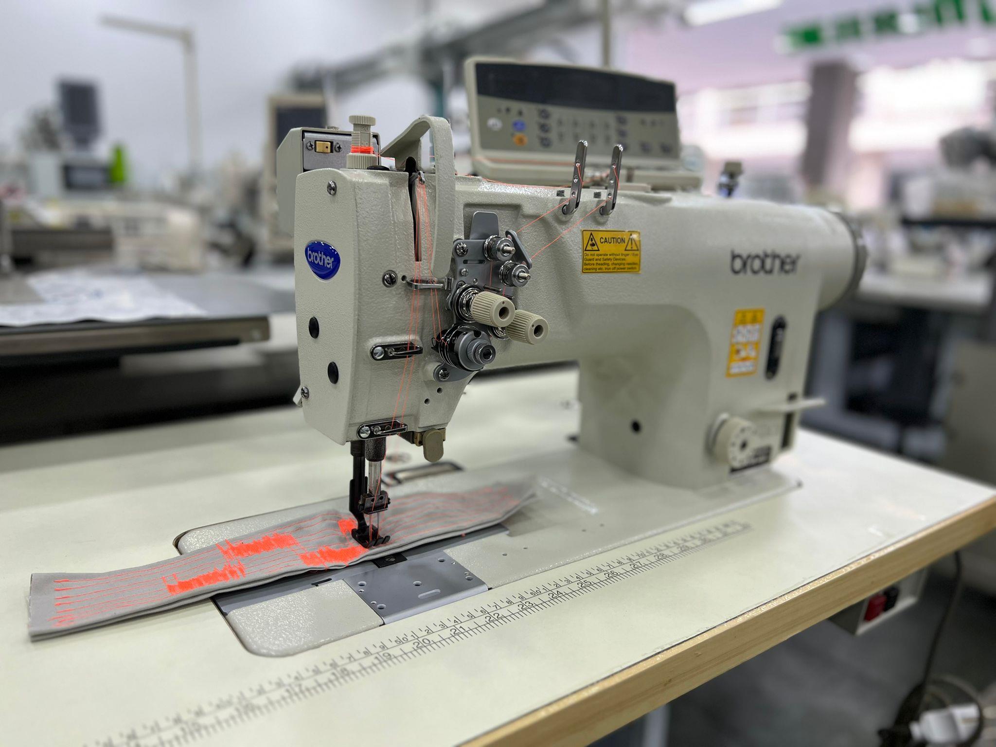 BROTHER İkinci el T-8420B Otomatik İptalsiz Küçük Mekik Çiftiğne Dikiş Makinası