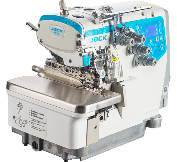 JACK C5S-4-83/323-BK 4 İplik Akıllı Overlok Makinesi Kıstırmalı
