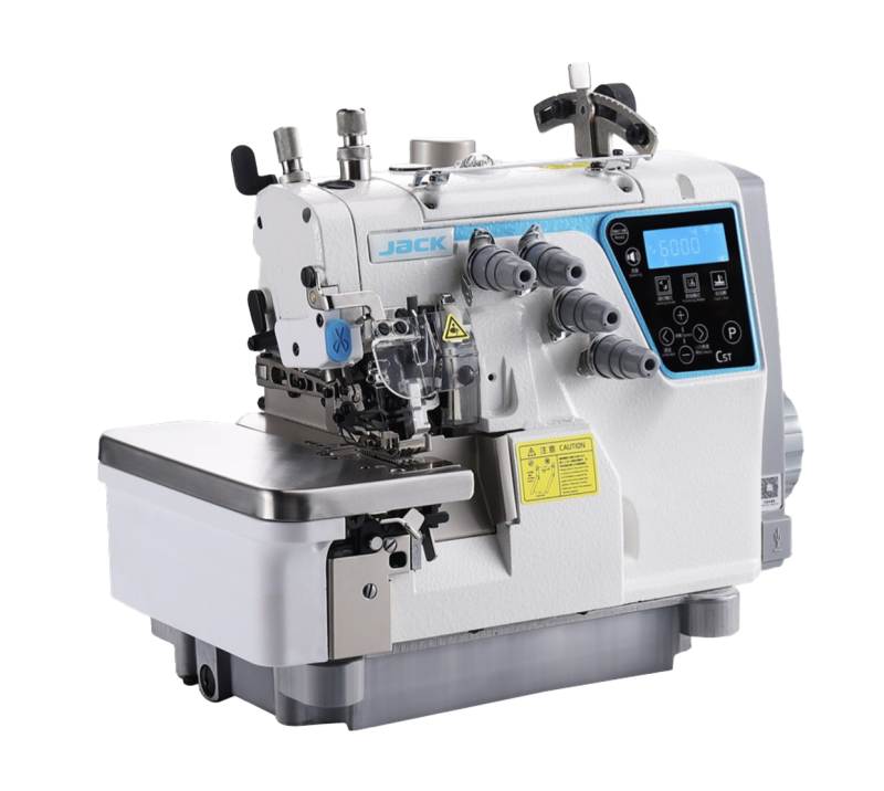 JACK C5T-5-A04/435 5 İplik Akıllı Overlok Makinesi Transportlu Kot