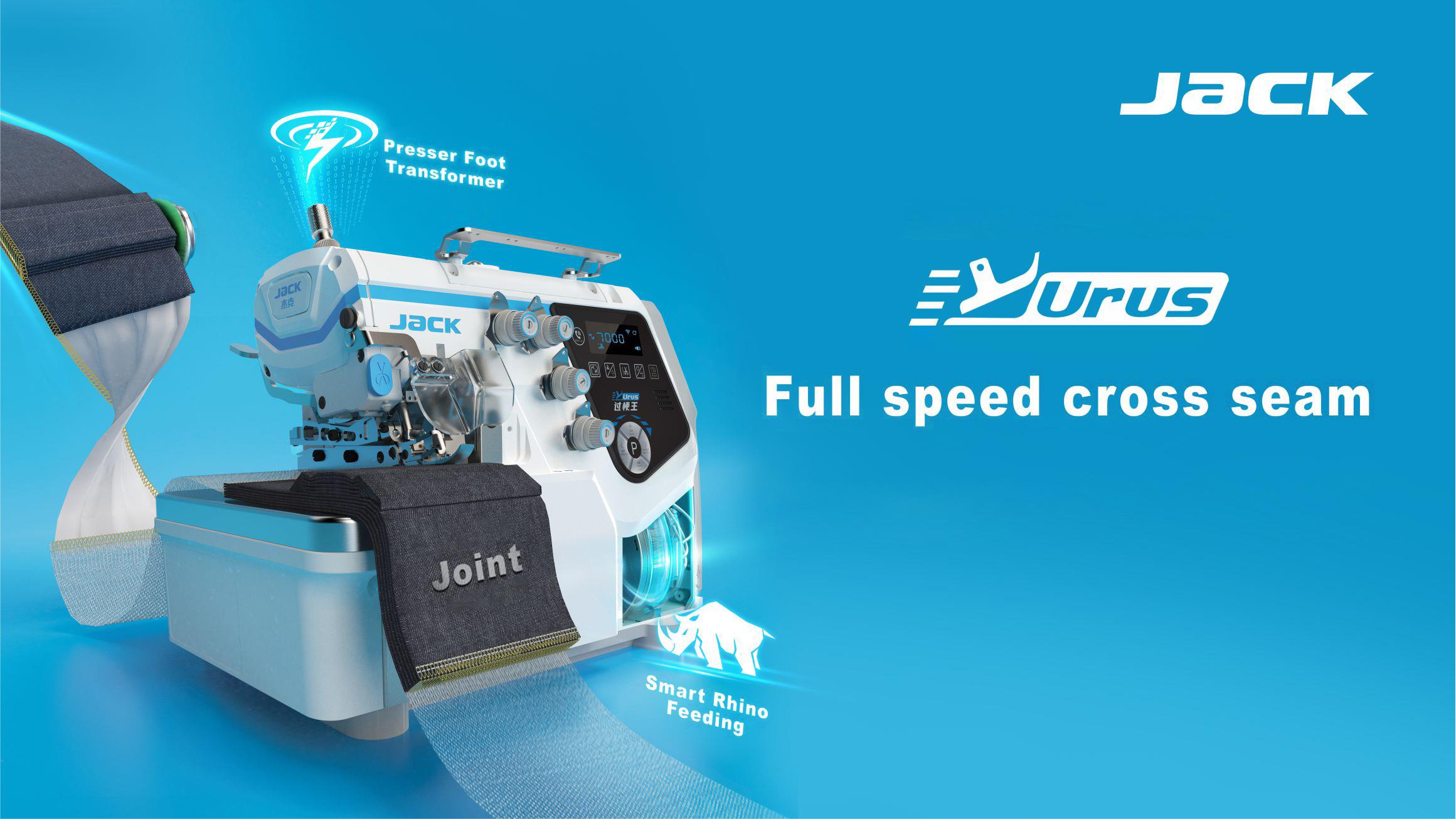 JACK C7-4-M03/333/X-AMH (URUS) Yapay Zeka Tam Otomatik 4 İplik