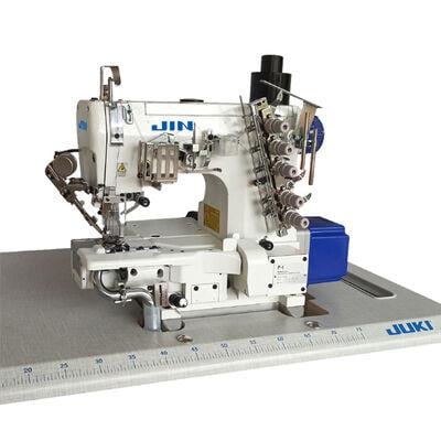 JİN Direct Drive, Elektronik, Burunlu, Regula Biçakli Manyetik Iplik Kesmeli Ve Kendinden Vakum Motorlu, Ayak Kaldirmali, Reçme Makinasi