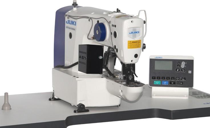JUKİ Direct Drive, Elektronik Programlı Aktif Tansiyon Sistemli, Katlamalı Etiket Dikme Sistemli Punteriz Makinası
