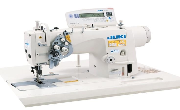JUKİ LH-3588A-7 İptalli Büyük Mekik Otomatik Çiftiğne Makinası