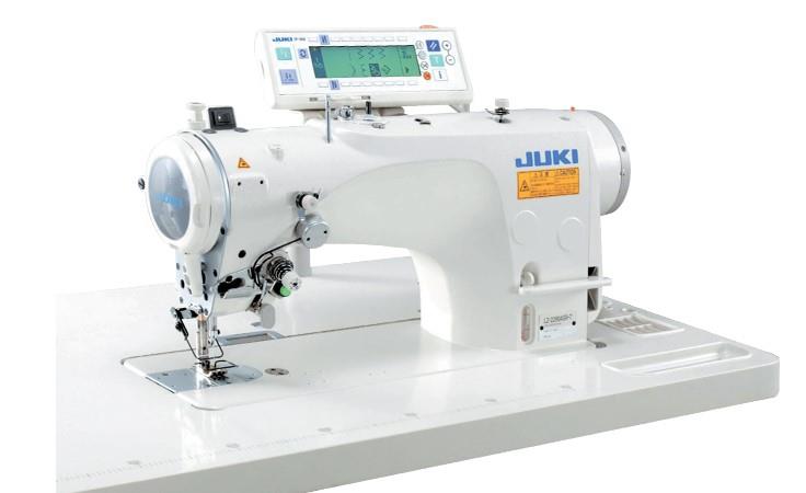 JUKİ LZ-2290ASR-7 Direct Drive Elektronik Programlı Step Motor Kontrollü Transport Sistemli Otomatik İplik Kesmeli ve Otomatik Ayak Kaldırmalı Zig Zag Dikiş Makinası