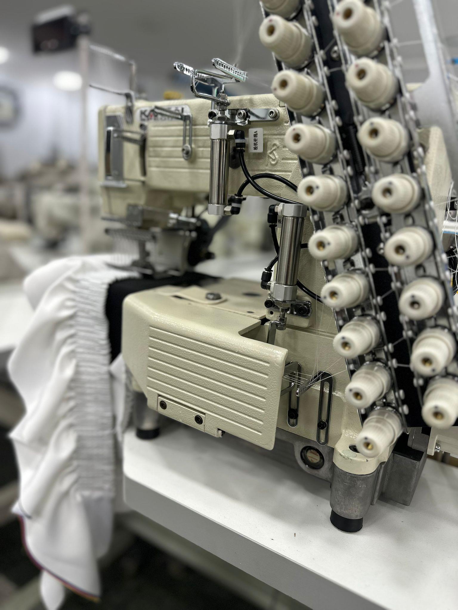 Kansaı Specıal FX4412P Otomatik 12 İğne Lastik Kemer Makinası