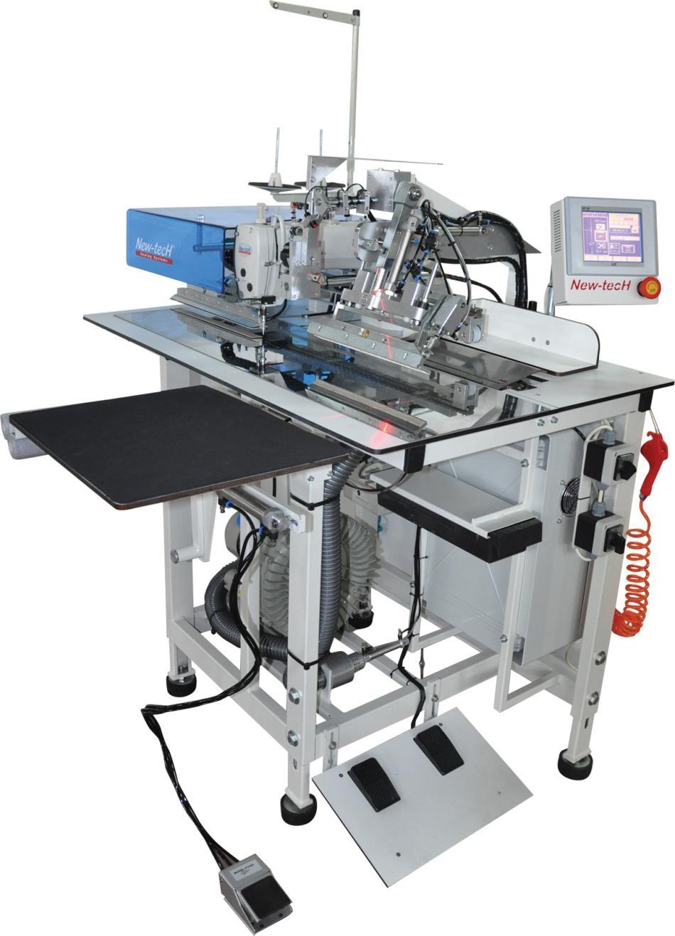 New-tecH 2700/1 Pantolon Sağ Sol Fermuar Palet Otomatı