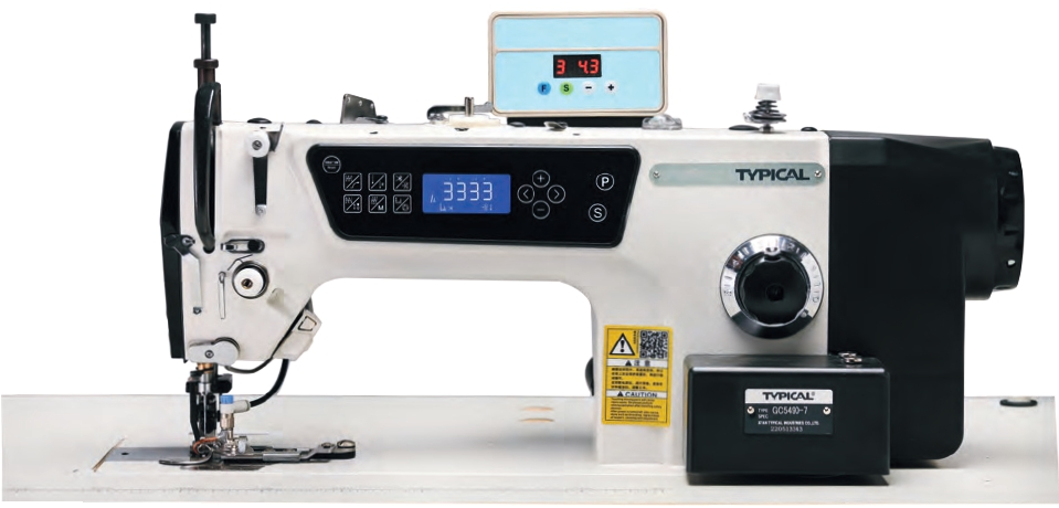 TYPICAL GC 5490 - 7 Elektronik Ayak Transportlu İplik Kesicili Örümcek Ayak Makinesi