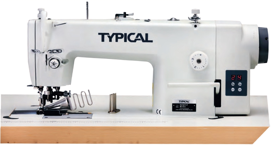 TYPICAL GC 6717 MD B10 Direct Drive Motorlu Kenar Bıçaklı Biye Dikiş Makinesi